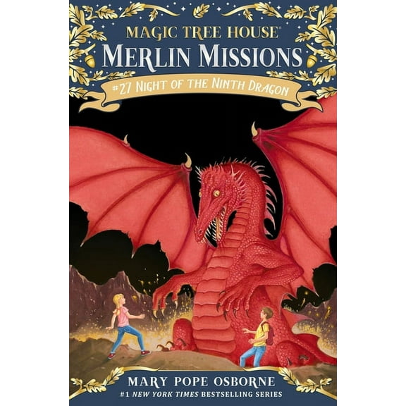 Magic Tree House Merlin Mission Night of the Ninth Dragon, (Hardcover)