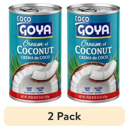 (2 pack) GOYA Cream of Coconut 15 oz Can