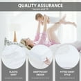 1 Pack Crib Mattress Protector Waterproof & Noiseless Crib Mattress Pad Cover, Skin Friendly