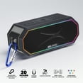 thumbnail image 4 of Altec Lansing Hydra Blast 2.0 LED Lighting Floatable Waterproof Wireless Magnetic Bluetooth Portable Speaker, Black, IMW1302, 4 of 19
