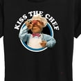 thumbnail image 3 of Muppets -Kiss The Chef - Ladies Short Sleeve Classic Fit Tee, 3 of 5