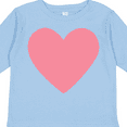 thumbnail image 4 of Inktastic Pink Valentine's Day Heart Boys or Girls Long Sleeve Toddler T-Shirt, 4 of 5