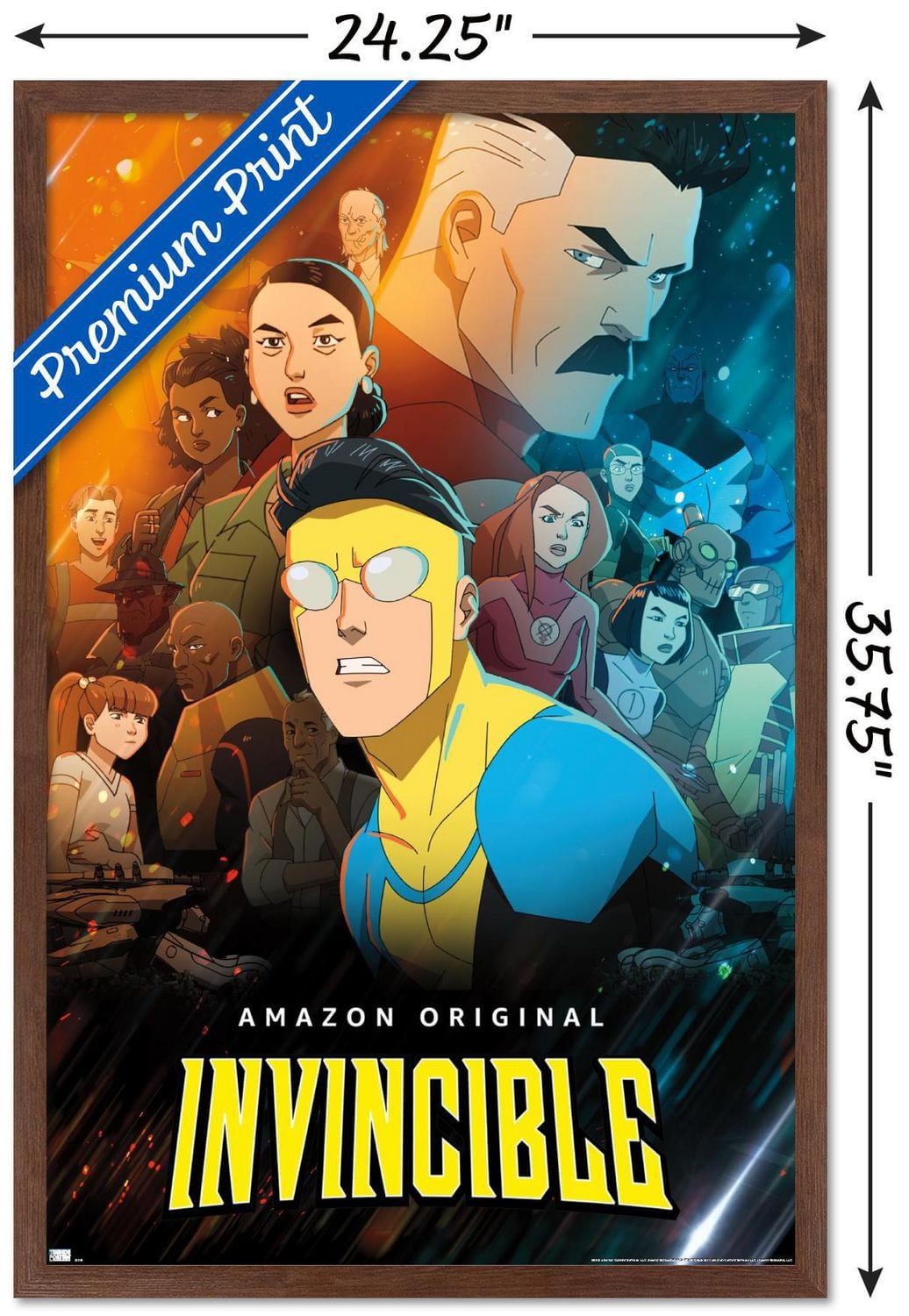 Invincible - Group One Sheet Wall Poster, 22.375" x 34"