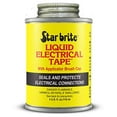 thumbnail image 2 of 2 PACK Liquid Electrical Tape Black 4oz w/ Applicator Brush Cap StarBrite 084104, 2 of 6