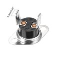 thumbnail image 2 of Uxcell Temperature Control Switch Thermostat 75°C 10A N.O 5 Pack, 2 of 5