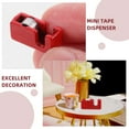 thumbnail image 5 of HEMOTON 2pcs Doll House Tape Dispenser Decorative Doll House Metal Tape Dispenser Vivid Mini Tape Dispenser Model, 5 of 8