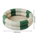 thumbnail image 2 of WYQLFSB Retro Striped Swimming Pool Baby Pool Thickened Home Marine Ball Pool, 2 of 3