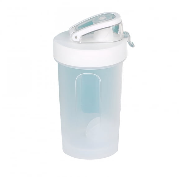 ACDANC Shaker Bottle 10oz Protein Mixer Cup Leak Proof Lid with Spout Gym Bottle Measurement Markings Ball Whisk Included Dishwasher Safe