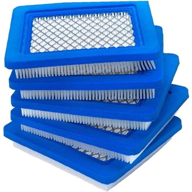 5 piezas de filtro purificador de aire para cortadora de césped para 491588 491588s 399959 Pt15853, accesorios para cortadora de césped y herramienta de jardín