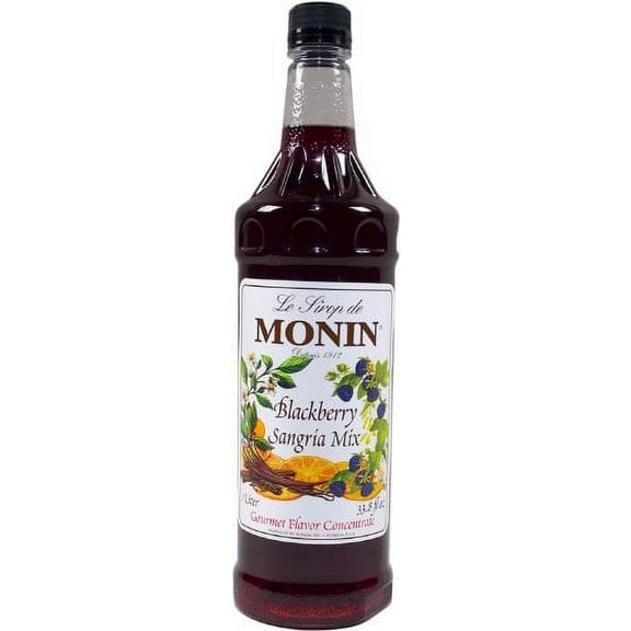 Monin Blackberry Sangria Mix 33.8FL.oz