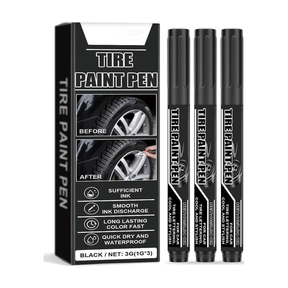 Car Tire Paint Pens Multi-color Coloring Long-lasting DIY Oil- Markers 5ml
