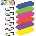 thumbnail image 6 of Neliblu Bright Neon Pencil Chiseled Erasers, Assorted Colors, 6 Count, 6 Pack, 6 of 6
