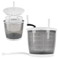 thumbnail image 7 of TidBay 2-in-1 Manual Laundry Basket, Hand-Crank Portable Washer & Spin Dryer for Camping, Dorm, Travel, No Electricity Needed, Suction Cup Base, 2kg Capacity, 7 of 7