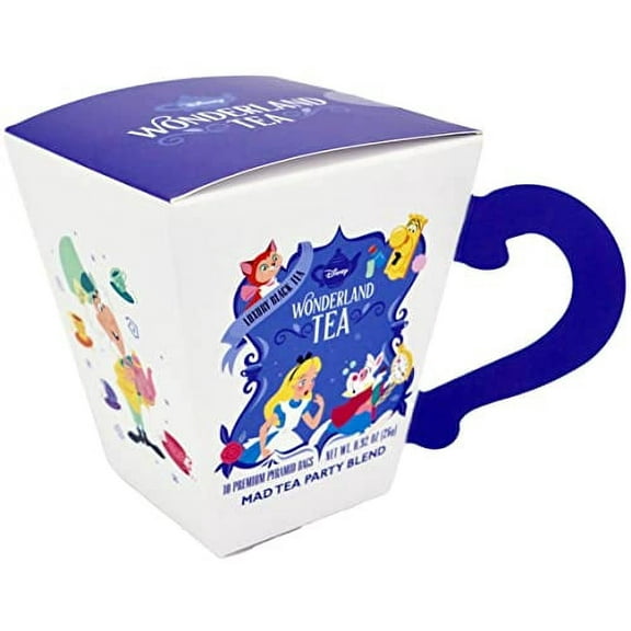 Disney Parks Exclusive - Alice in Wonderland Luxury Black Tea - Mad Tea Party Blend - 10 Bags