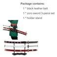 thumbnail image 4 of 31" Bamboo Roronoa Zoro Sword Set, Shusui & Wado Ichimonji & Kitetsu, 4 of 5