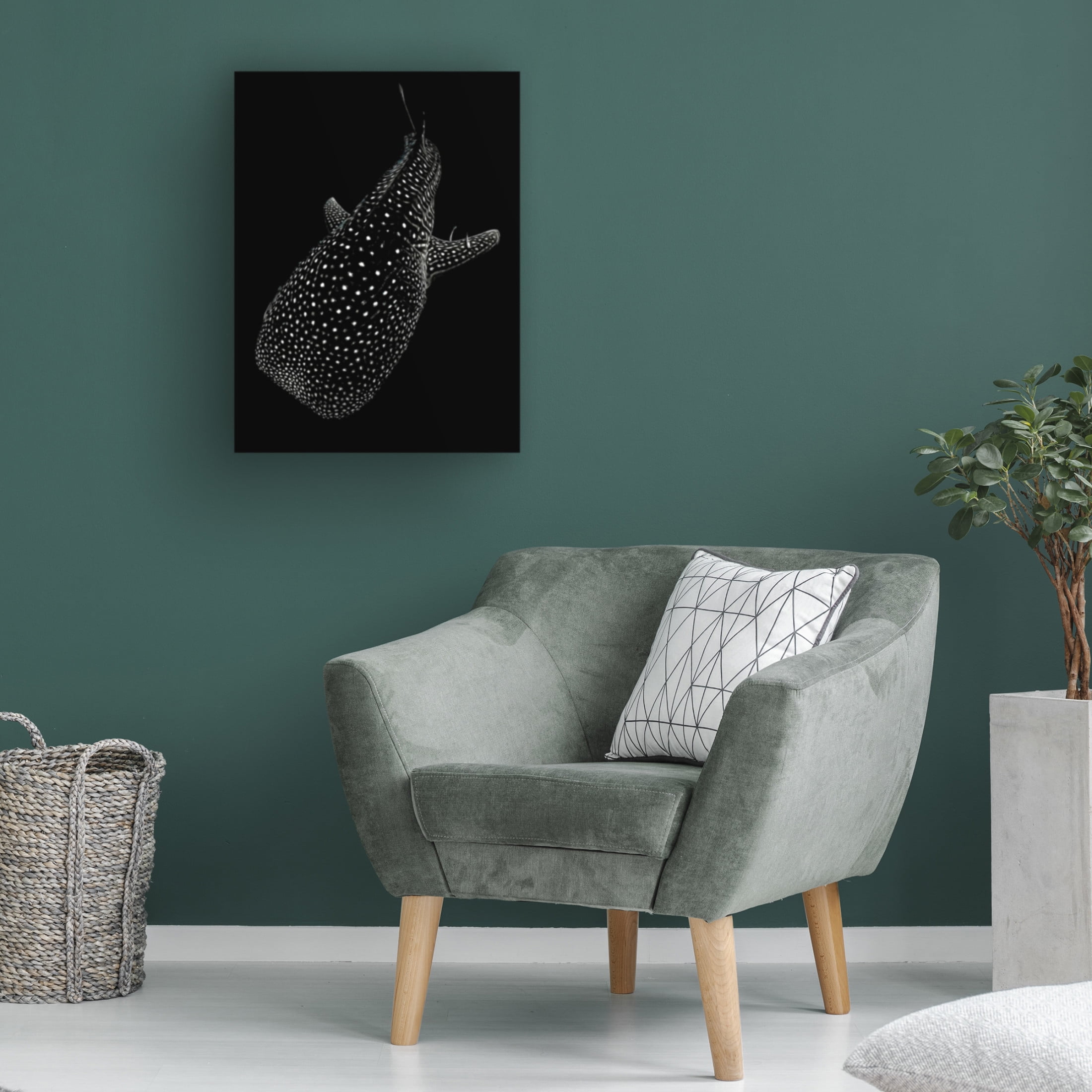 Trademark Fine Art Serge Melesan Spotted sea Canvas Wall Art