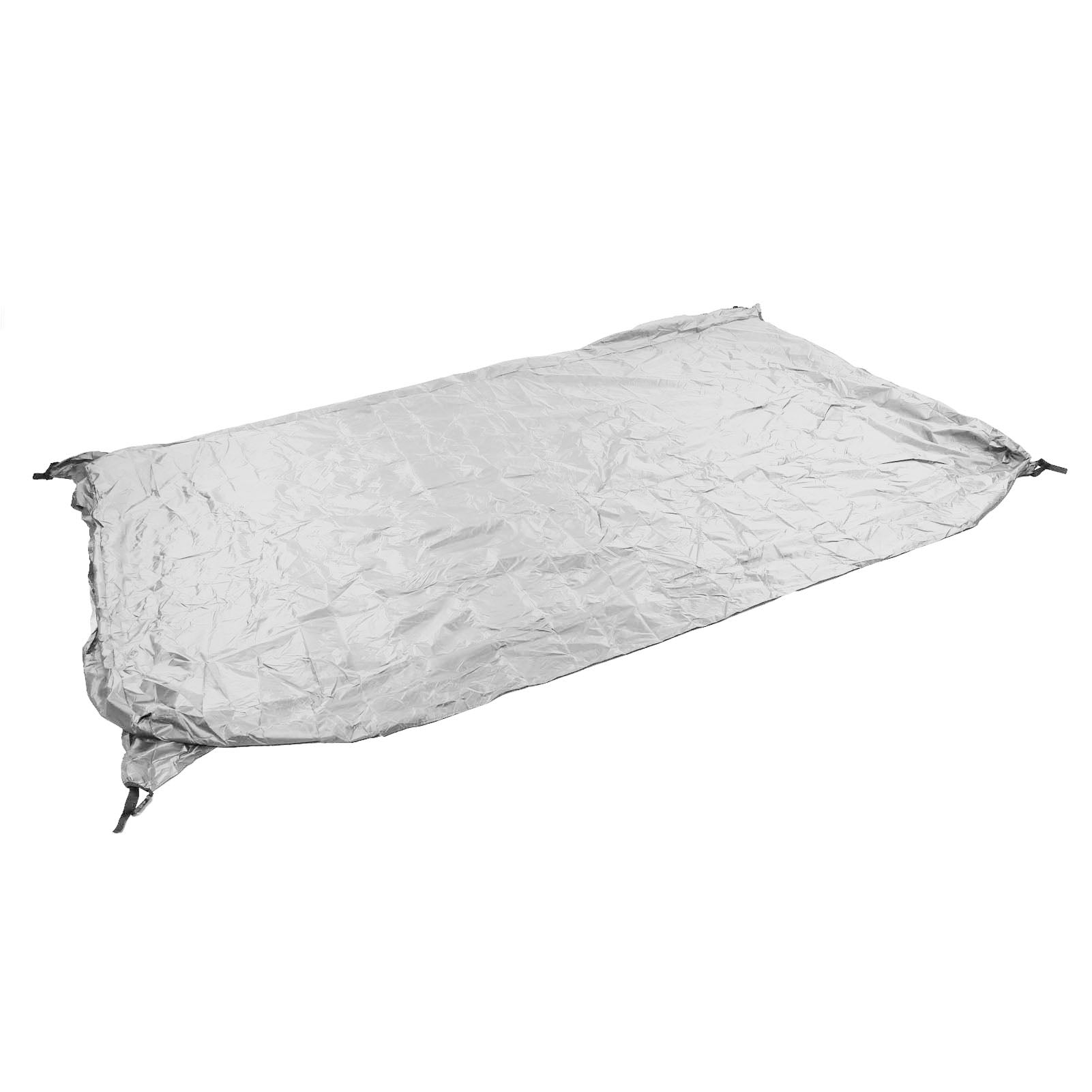 Rupoun Heavy Duty Grey Ping Pong Table Cover, 110x60x28.7 Inches / 280x153x73 cm Waterproof Dustproof Silver Coated Outdoor Table Tennis Table Protector