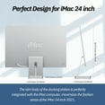 thumbnail image 6 of Minisopuru USB C Hub for iMac 24 inch 2021/2023 Support M.2 NVMe SSD iMac Accessories with USB C A 10Gbps SD TF iMac USB Hub, 6 of 6
