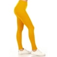 thumbnail image 2 of Women's Casual Stretch Workout Elastic Waist Band Solid Leggings Pants, 2 of 3