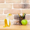 thumbnail image 2 of Banana Duck Statue Banana Figurine Outdoor Decoration Green, 2 of 5