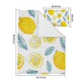thumbnail image 5 of Lemon Duvet Cover and Pillowcase Set for Single Bedding, Bedroom Accessories for Kids Teens, 5 of 5