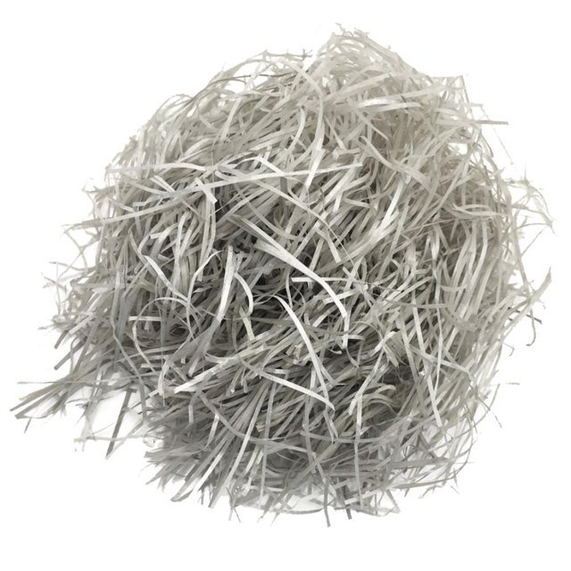 20g de rafia de papel arrugado triturado presente / caramelo Gris claro Sunnimix Papel de rafia triturado