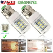 WUHAO 5304511738 Refrigerator Light Bulbs 3.5W for PS12364857 5304511738 AP6278388 (Pack of 2)