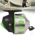 thumbnail image 5 of BLLBOO Carrete de Pesca - Rueda de Pesca Metal Acero Inoxidable Relación de Alta Velocidad Rueda de Pesca Carrete de fundición a presión Muñeca Herramienta de Carrete para Exteriores(Verde), 5 of 5