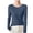 Womens Clothing Navy, variant on Womens Thin Basic Knitted Sweaters, Fall Sweaters for Women Casual Ribbed Solid Color Crewneck Long Sleeve Pullover S-2XL