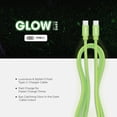 thumbnail image 3 of Liquipel Powertek Glow in the Dark USB-C to USB-C - Green, 3 of 7