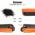 thumbnail image 4 of Victoner 4-Pack Toner Cartridge Compatible for HP W1410A 141A LaserJet MFP M139w M140w M110w (Black), 4 of 6