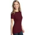 thumbnail image 5 of District Made DM104L Ladies Perfect Weight Crew Tees, Fresh Fatigue - Small, 5 of 5