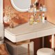 thumbnail image 2 of Organizador de Esquina para Mostrador de Baño, 2 Niveles, Organizador de Maquillaje, Bandeja de Perfume, Cosméticos Estante de Maquillaje para Tocador, Estante de Especias para Cocina, 2 of 7