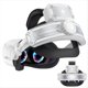 thumbnail image 1 of Correa de VR con Batería para Meta/para 2, Correa Elite Ajustable, Estación de Carga de VR, Accesorios de VR Plateados., 1 of 5