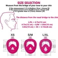 thumbnail image 5 of Full Face Snorkel Mask (Pink - S/M) with Advanced Breathing System and Anti-Fog Technology, Foldable Mask with Detachable Camera Holder, Adult/Child, 5 of 5