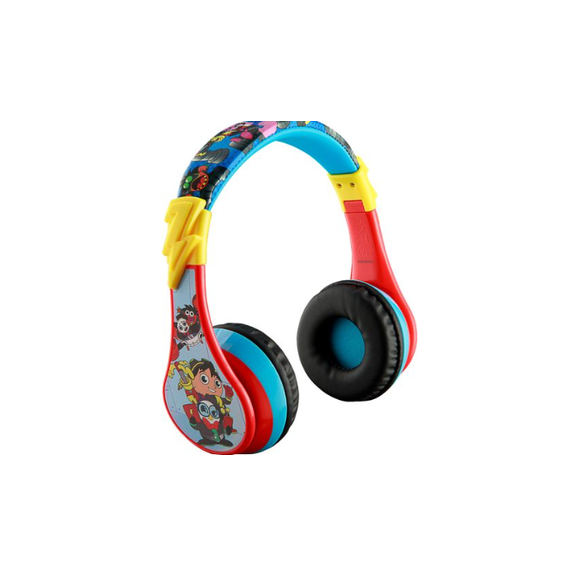 EKids - Ryan's World Bluetooth Wireless Headphones - Red