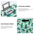 thumbnail image 5 of Lsque Green Sea Turtle Printed Luggage Cover, Travel Luggage Protector,Scratch and Dirt Resistant, Fits 18-32 Inch Luggage - Small, 5 of 9