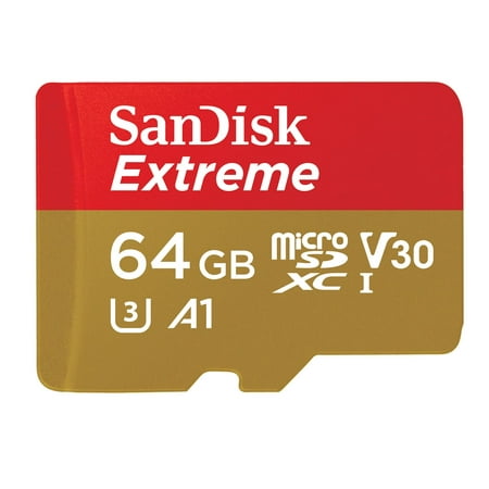 SanDisk Extreme 64GB microSDXC UHS-I Card