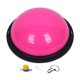 thumbnail image 2 of Banco de equilibrio infantil, plataforma de ejercicios con forma de media cúpula y bandas de resistencia. Rosa, 2 of 8