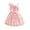 Pink, variant on Girls Dresses Tween One Shoulder Ruffle Tiered Layer Summer Party Dress Blue 3-4 Years