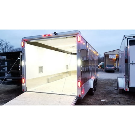 1/4" Low Profile Aluminum 72" LED Light Bar Camper RV Trailer Truck