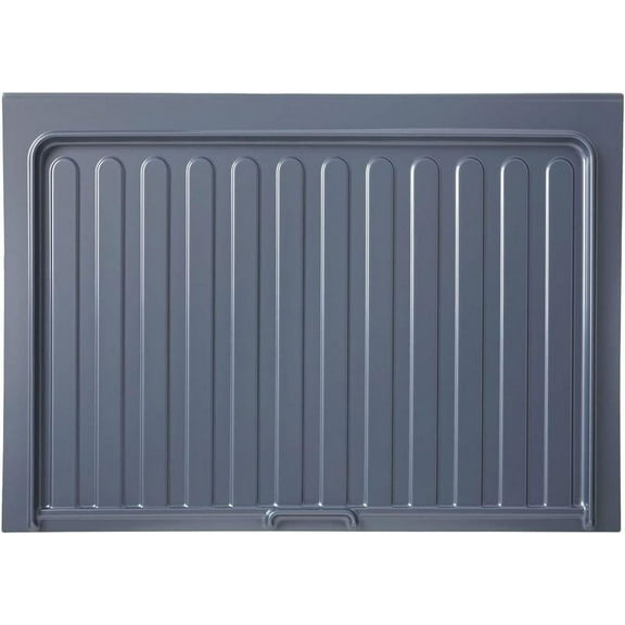 Rev-A-Shelf SBDT-2730-S-1 Small Under Sink Base Drip Tray, 27 Inch, Silver