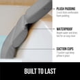 thumbnail image 6 of GORILLA GRIP Bath Pillows for Tub, Waterproof Bathtub Pillows, Cushioned Headrest, 3 Panel, Gray, 6 of 10