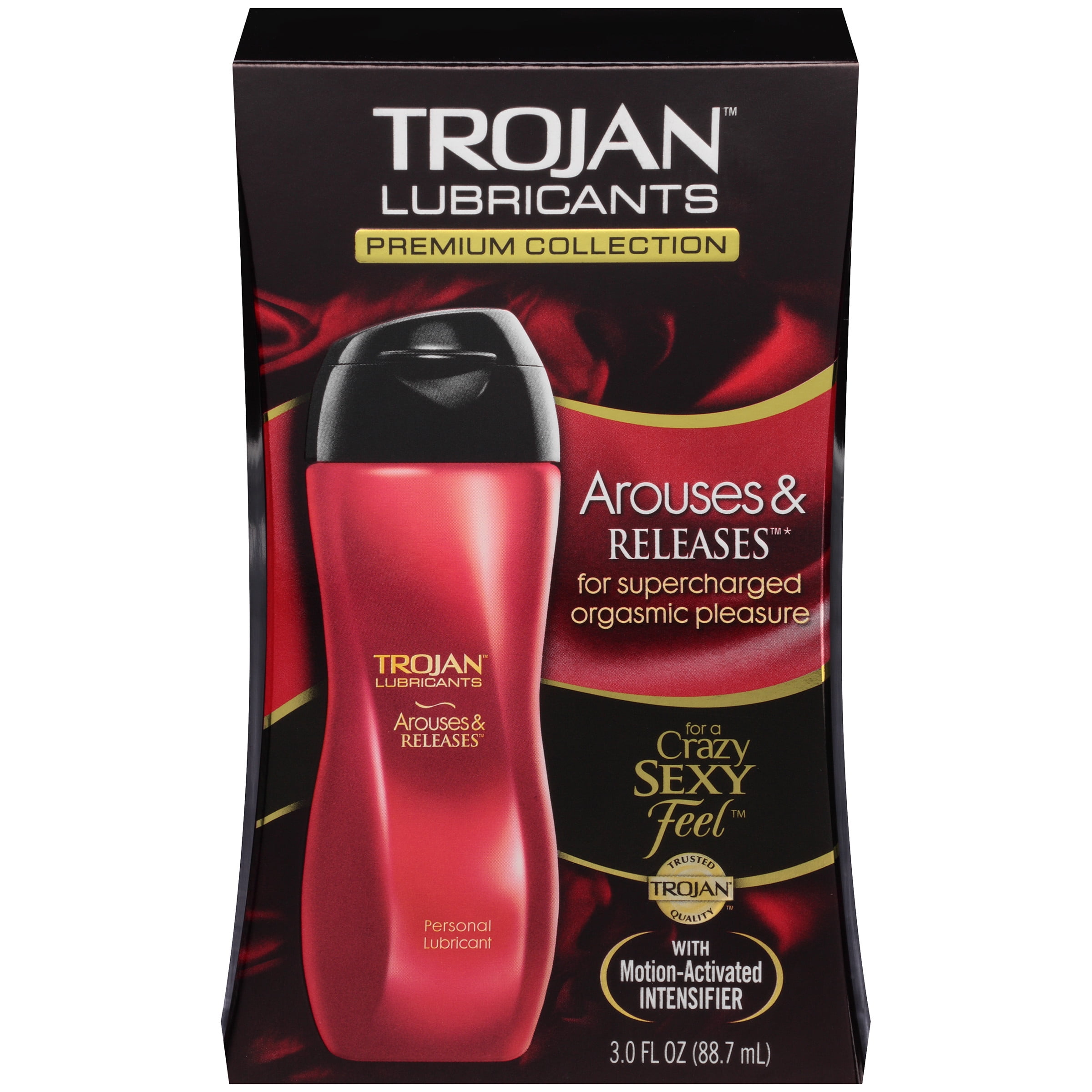 TROJAN Arouses & Releases Personal Lubricant, 3 oz. 
