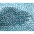 thumbnail image 5 of oneOone Viscose Chiffon Medium Blue Fabric Block Fabric For Sewing Printed Craft Fabric By The Yard 42 Inch Wide-9I, 5 of 6