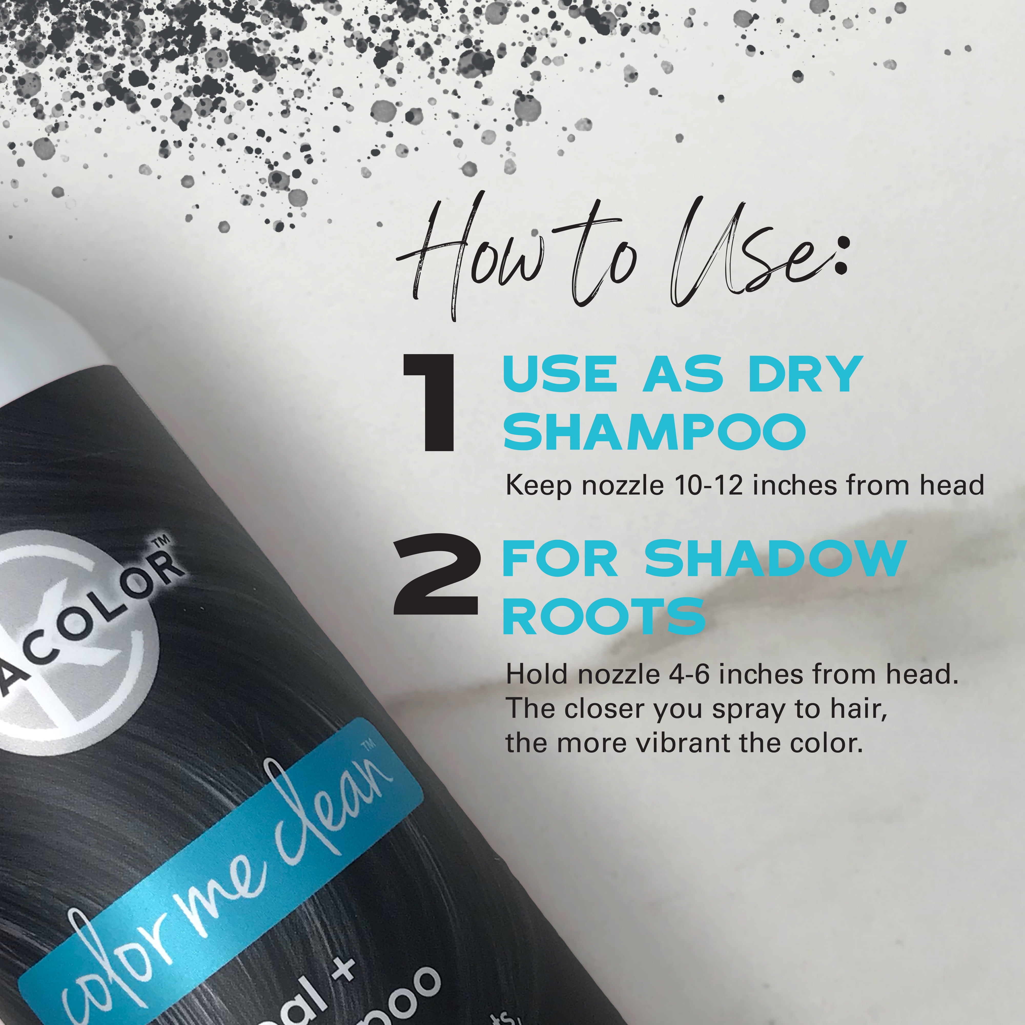 Keracolor Dry Shampoo with Color Volume Powder, Purple
