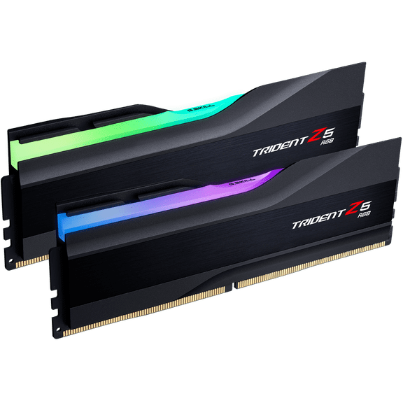 G.SKILL Trident Z5 RGB Series 32GB (2 x 16GB) 288-Pin PC RAM DDR5 6000 (PC5 48000) Desktop Memory Model F5-6000J3238F16GX2-TZ5RK