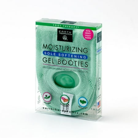 Gel Socks - Earth Therapeutics Moisturizing Sole Softening Gel Booties