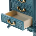 thumbnail image 3 of Mini Armoire Bleue pour Décoration en Plastique Design et Détails Réalistes Compacte Durable 6,5x5x8 Pouces, 3 of 7