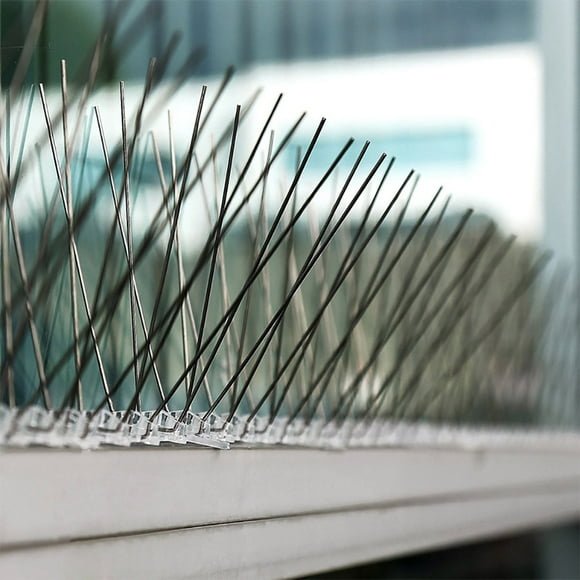 Woodpecker Deterrent Spikes, Bird Spikes Multipurpose 30cm Stainless Steel For Railings For Fences For Balconies For Eaves